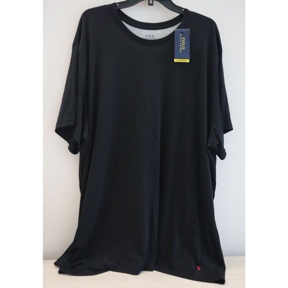 Polo Ralph Lauren P051RX Men Sz 3XL Black Supreme Comfort S/S Crew Neck T-Shirt - Picture 1 of 8